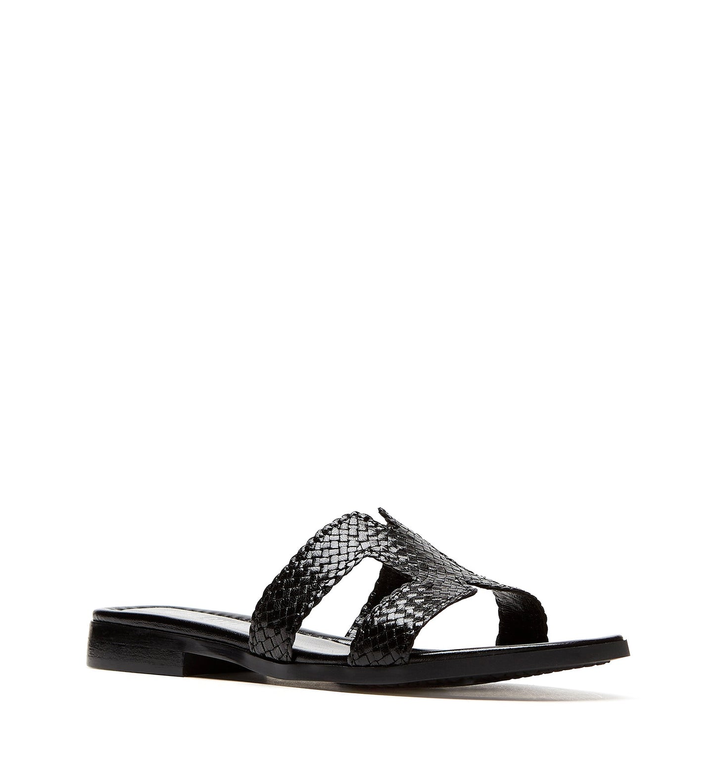 La Canadienne PERSIST WOVEN LEATHER SANDAL Women