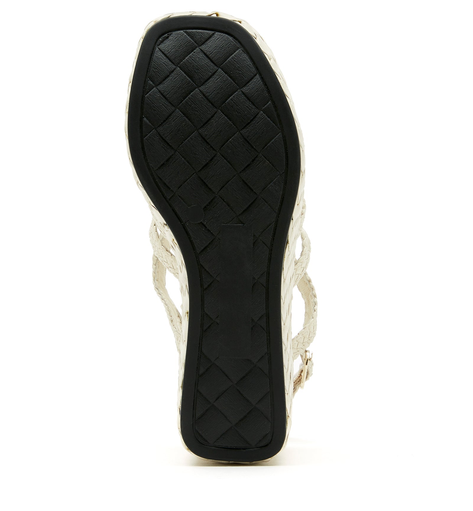 La Canadienne PEPPY WOVEN LEATHER WEDGE SANDAL Women