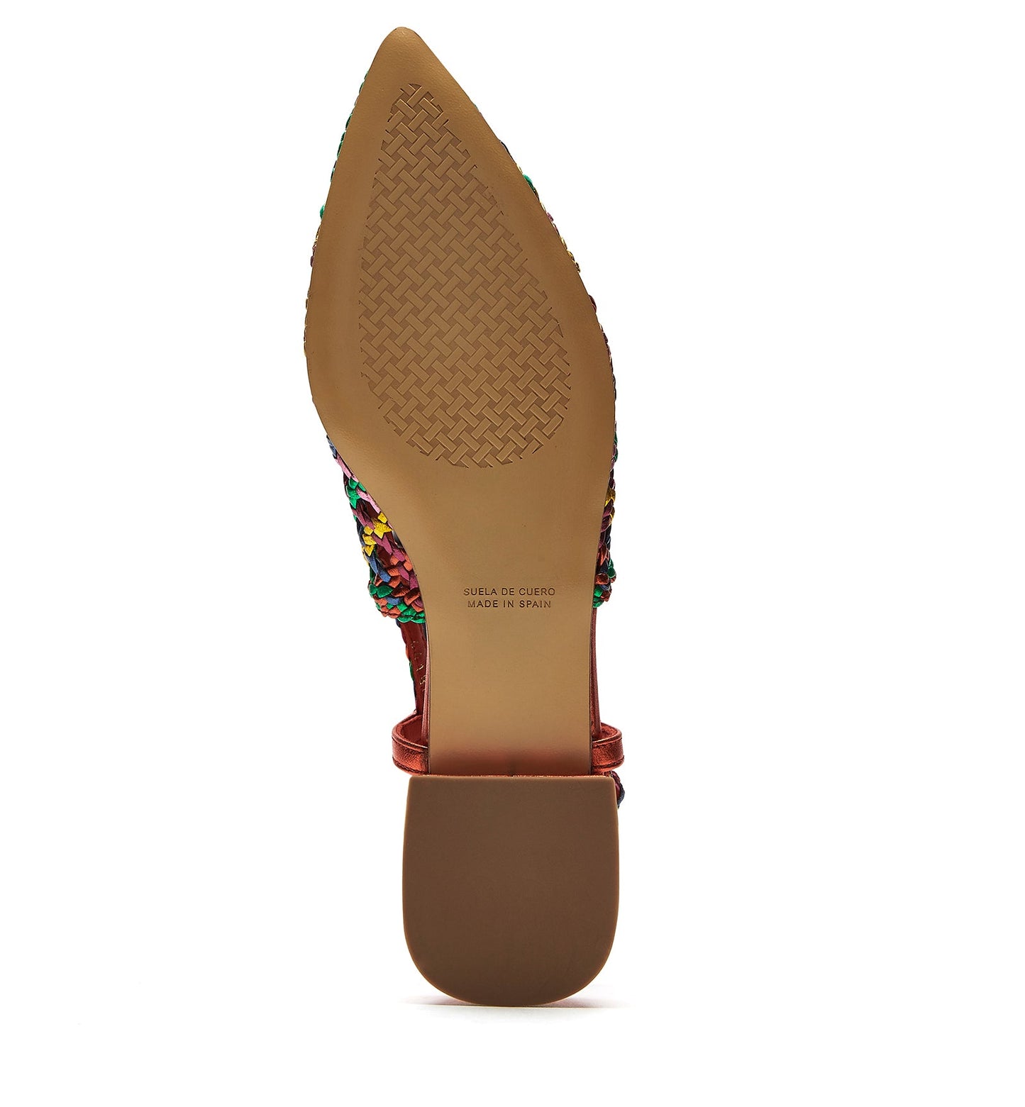 La Canadienne PLAYFUL SLINGBACK WOVEN LEATHER FLAT Women