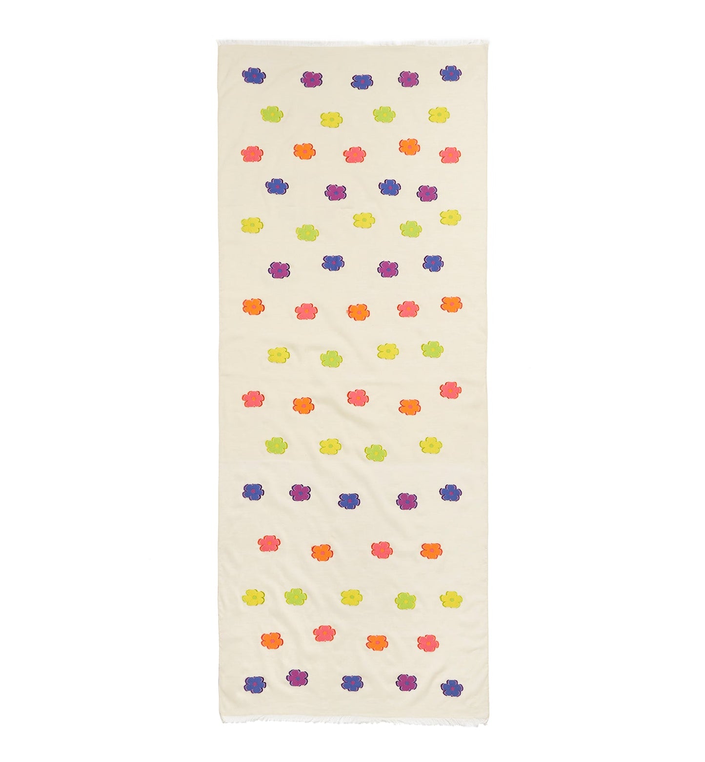 La Canadienne LINGO FLORAL DOT PATTERN  SCARF Women