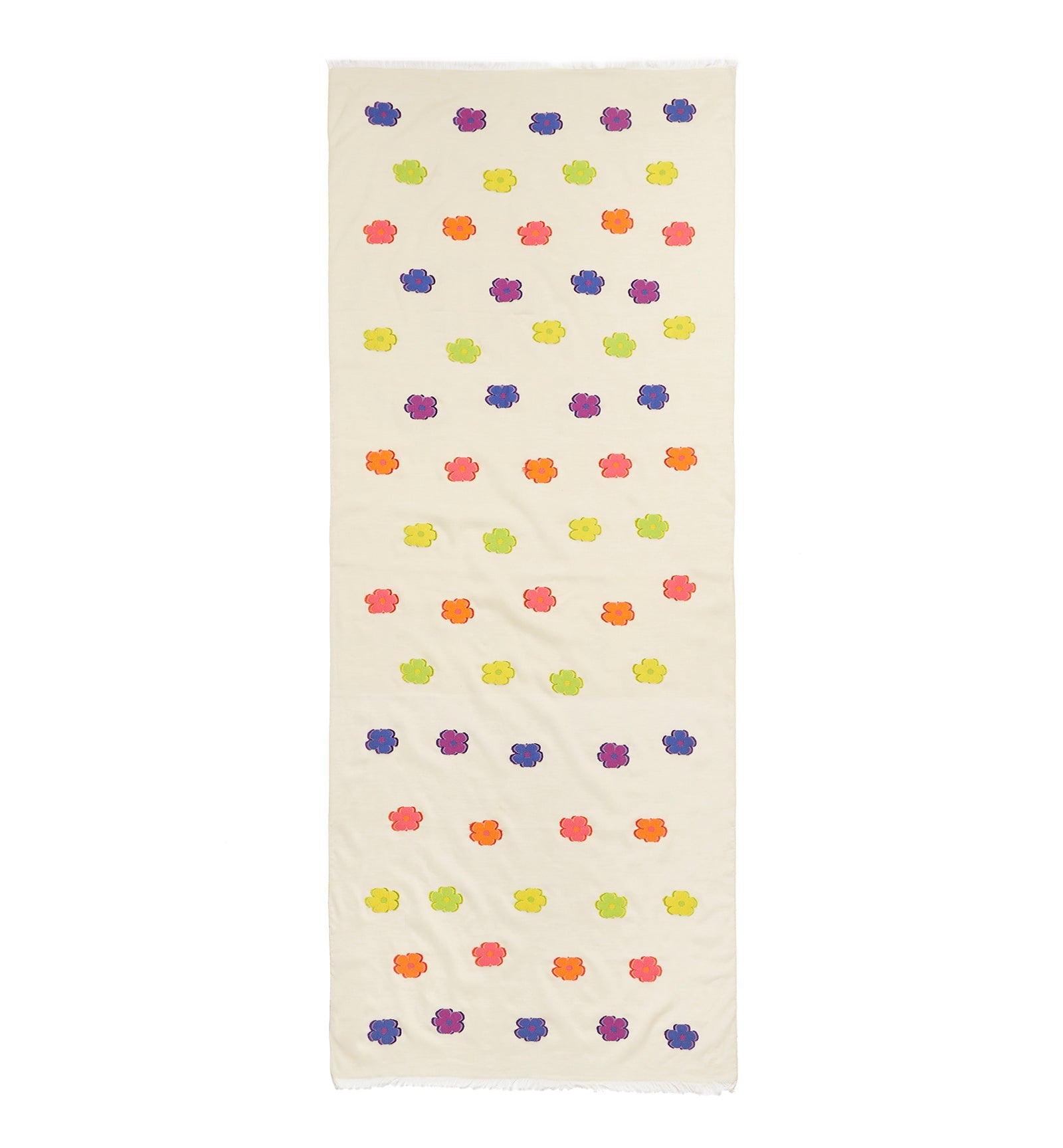 La Canadienne LINGO FLORAL DOT PATTERN  SCARF Women