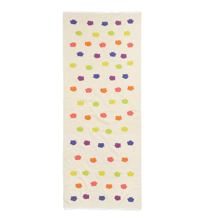 La Canadienne LINGO FLORAL DOT PATTERN  SCARF Women