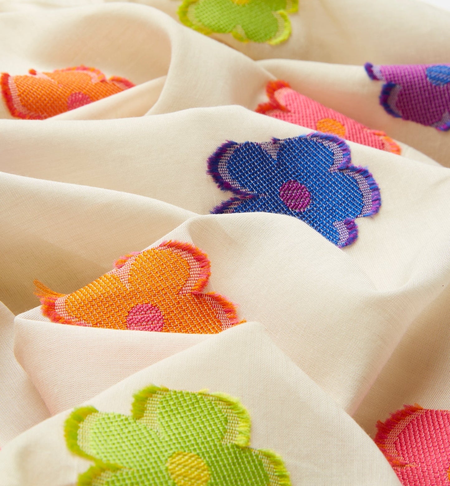 La Canadienne LINGO FLORAL DOT PATTERN  SCARF Women