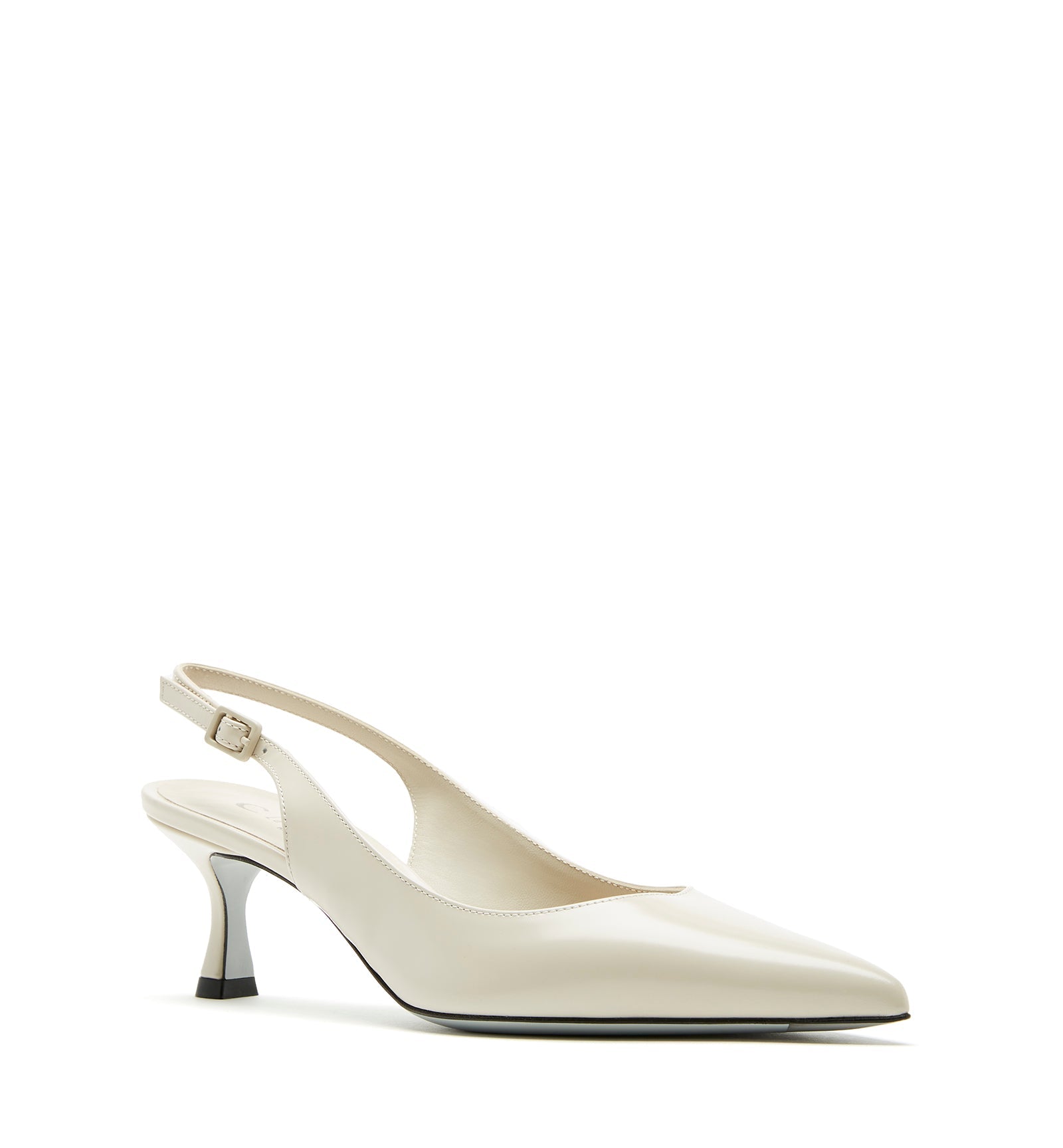 La Canadienne ALORA SLINGBACK SHINE LEATHER PUMP Women