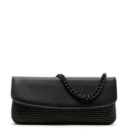 La Canadienne LUCKY RAFFIA CROSSBODY BAG Women