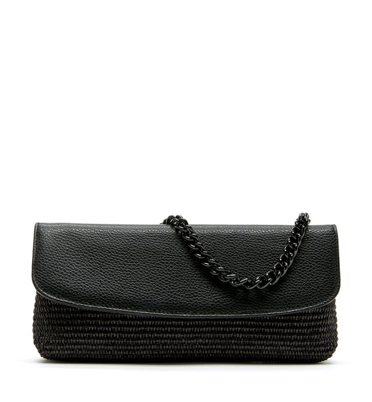 La Canadienne LUCKY RAFFIA CROSSBODY BAG Women