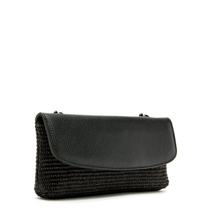 La Canadienne LUCKY RAFFIA CROSSBODY BAG Women