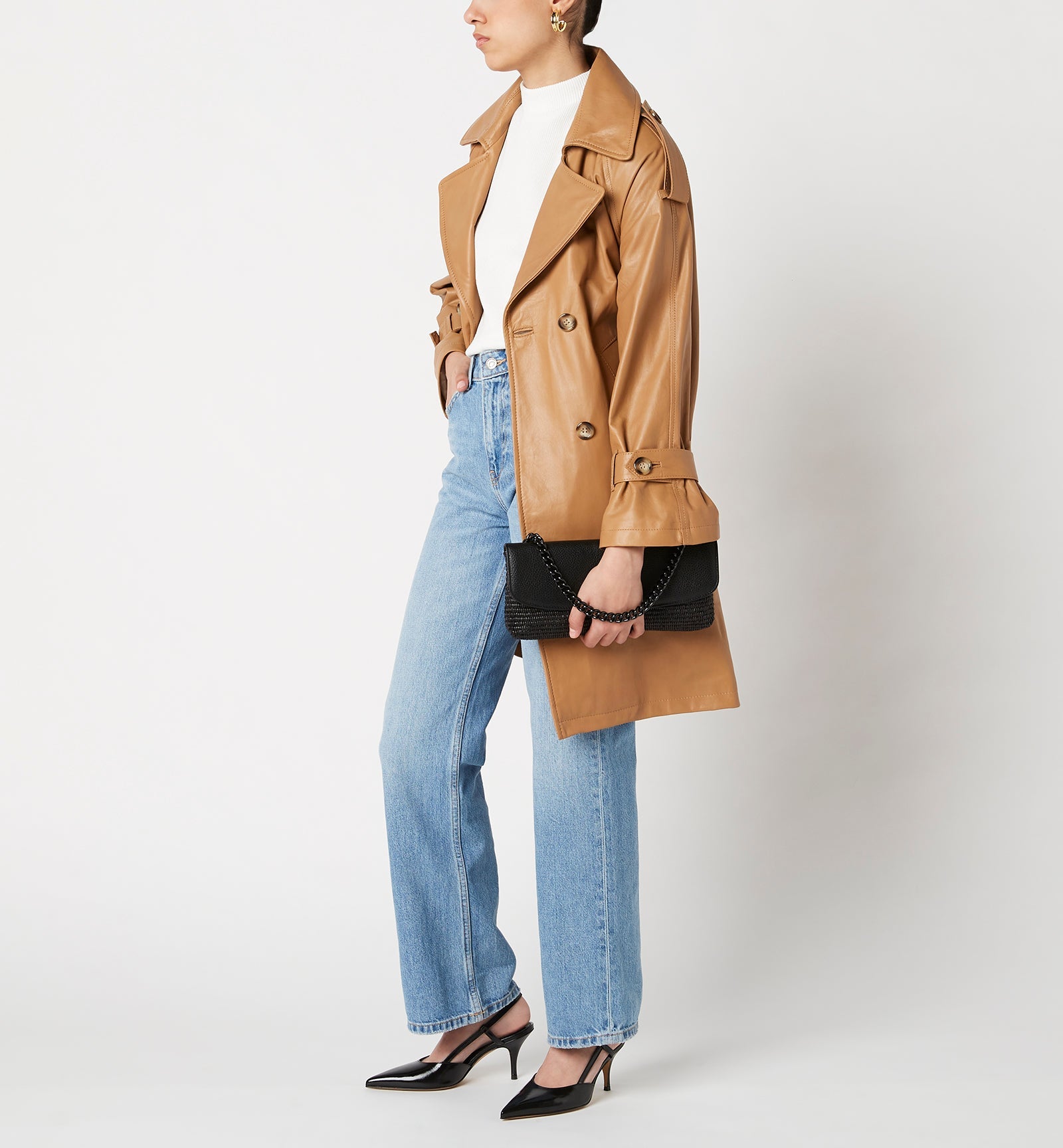 La Canadienne LUCKY RAFFIA CROSSBODY BAG Women