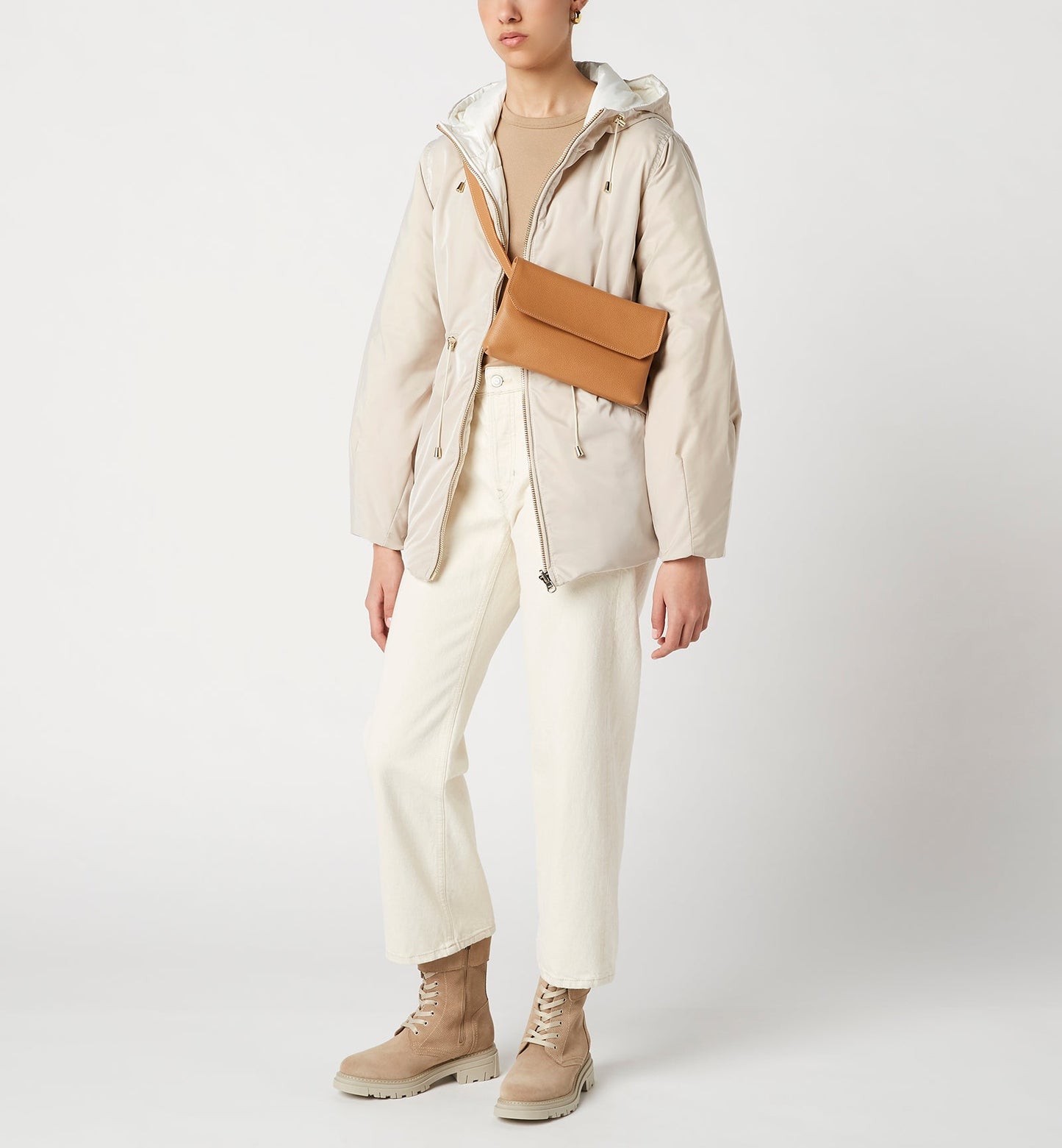 La Canadienne MINT LEATHER CROSSBODY BAG Women