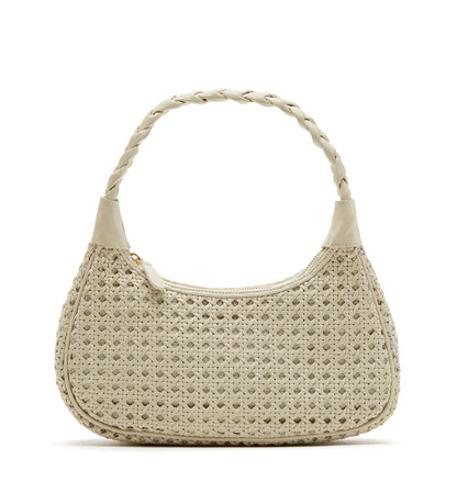 La Canadienne PATTI WOVEN LEATHER SHOULDER BAG Women