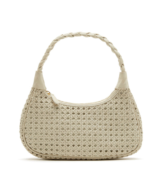 La Canadienne PATTI WOVEN LEATHER SHOULDER BAG Women