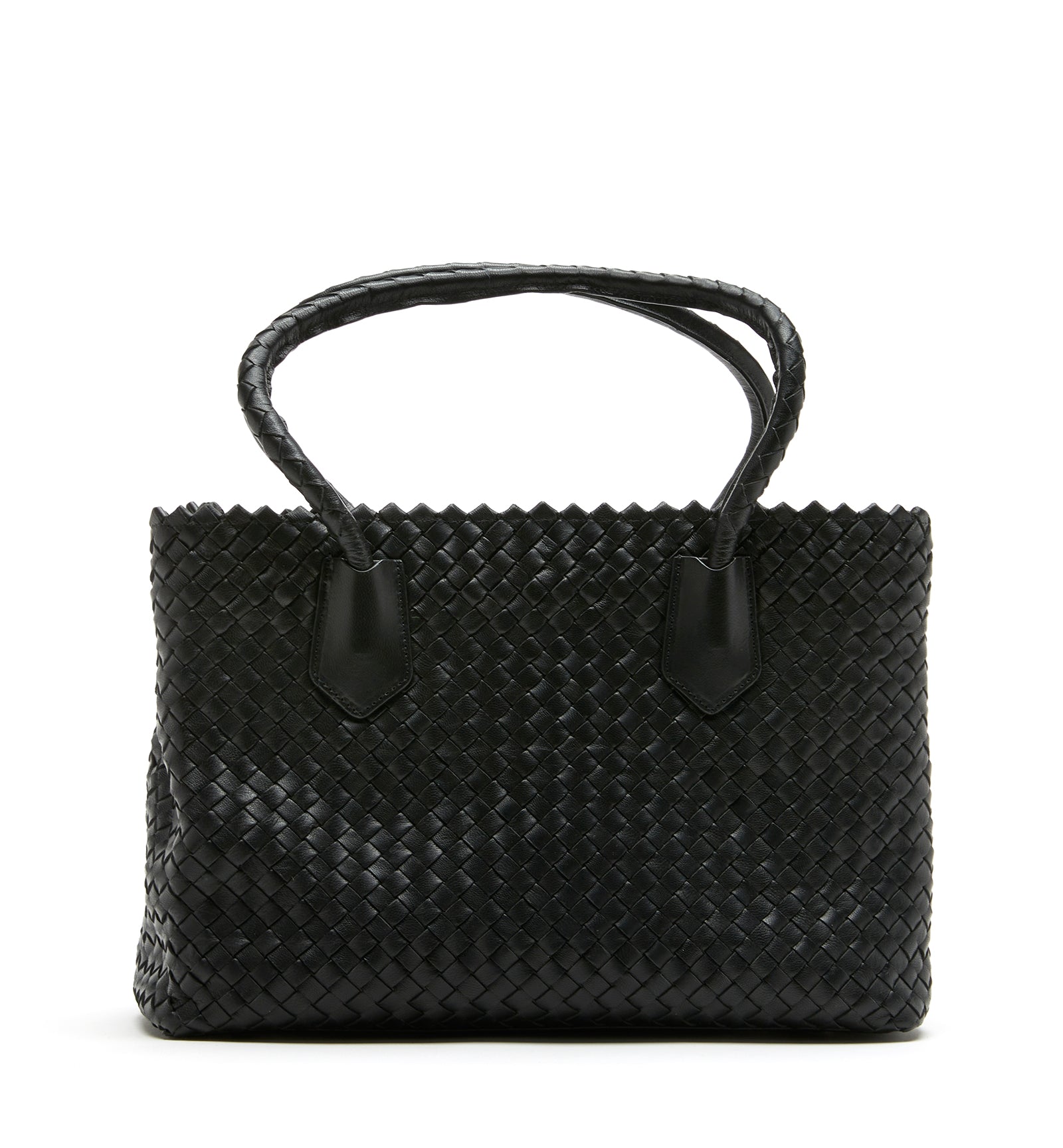 La Canadienne PREM WOVEN LEATHER TOTE BAG Women