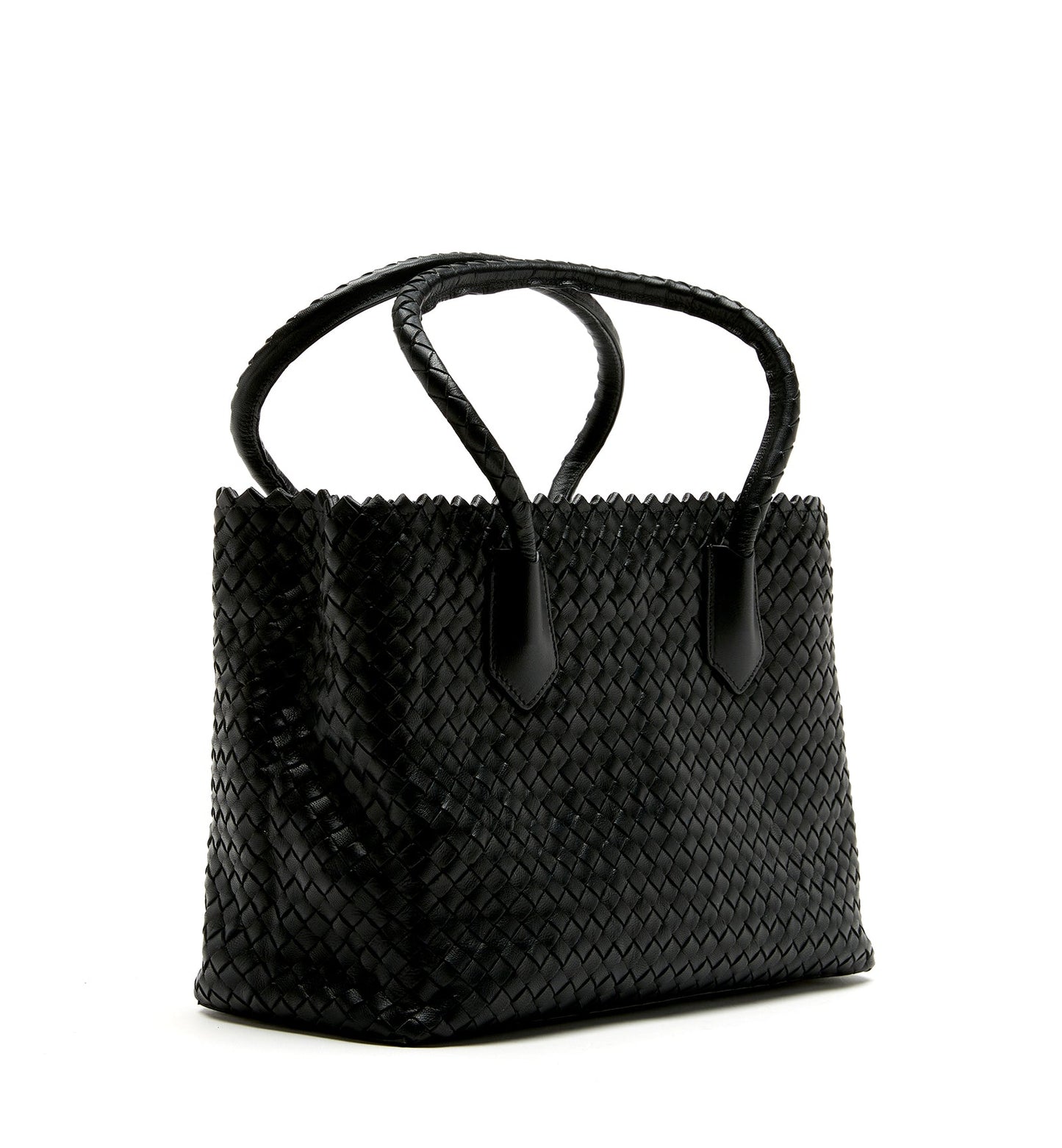La Canadienne PREM WOVEN LEATHER TOTE BAG Women