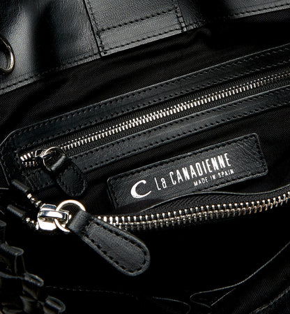 La Canadienne PREM WOVEN LEATHER TOTE BAG Women