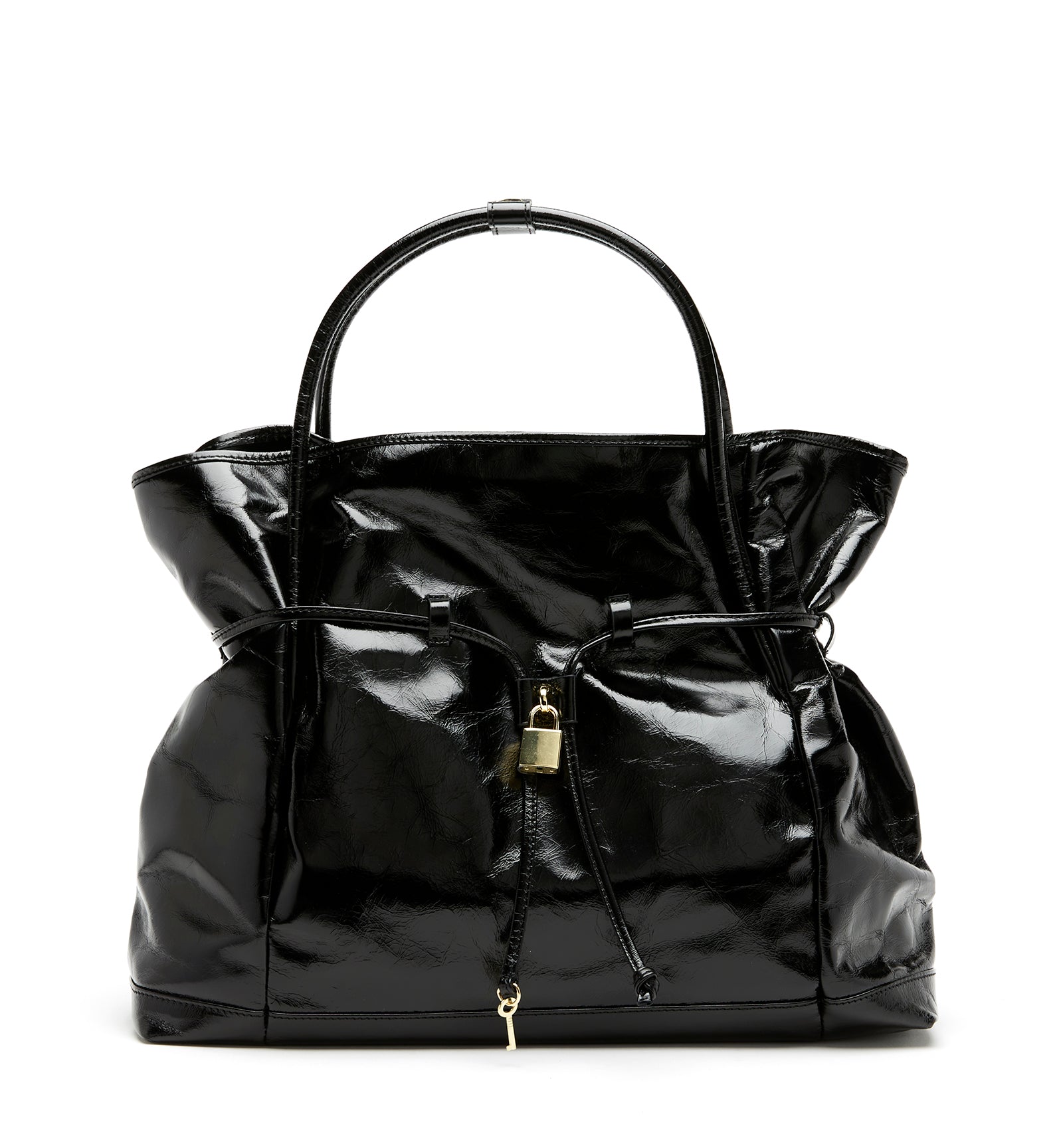 La Canadienne PALMETTO CRINKLE LEATHER TOTE BAG Women