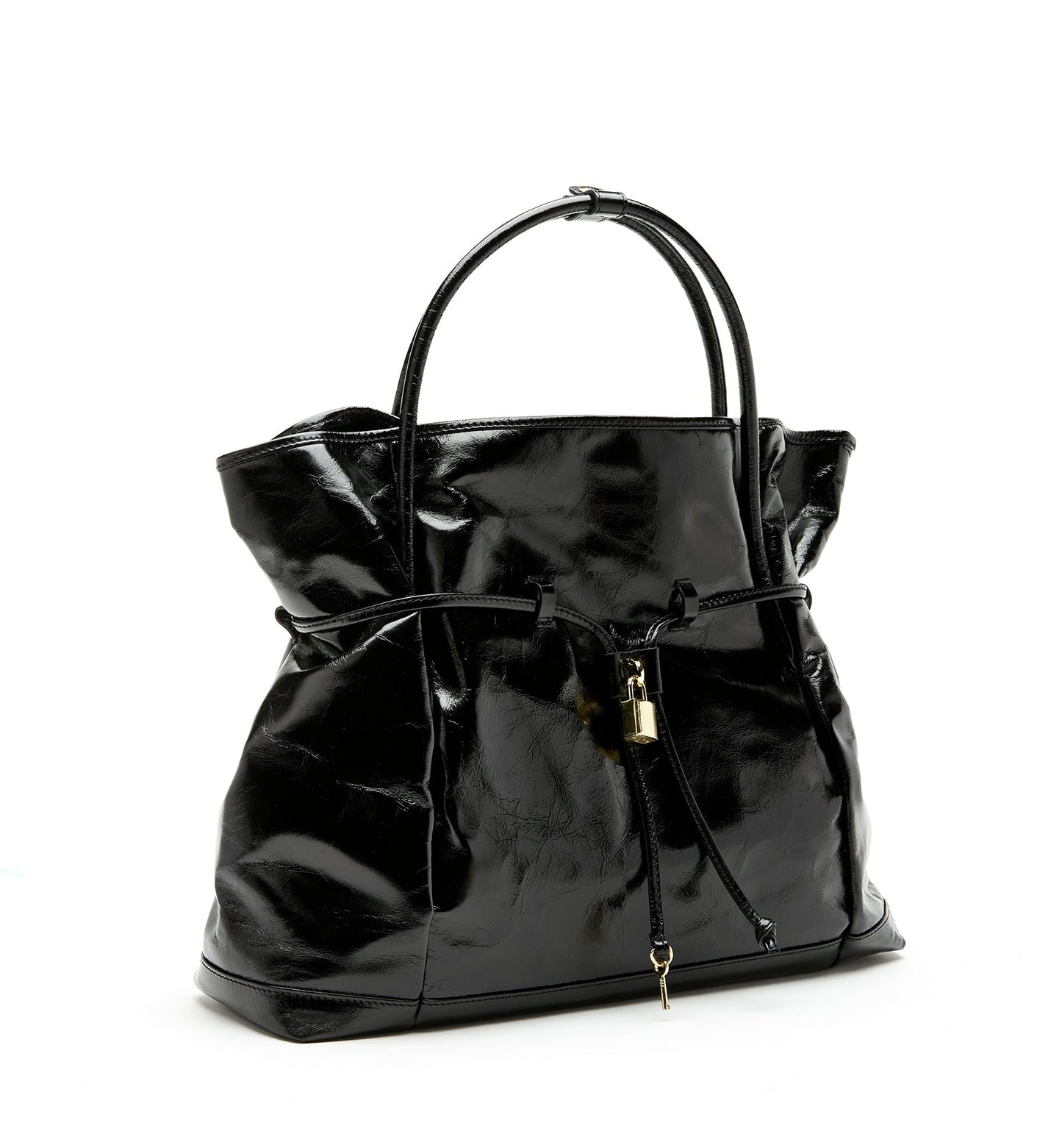 La Canadienne PALMETTO CRINKLE LEATHER TOTE BAG Women