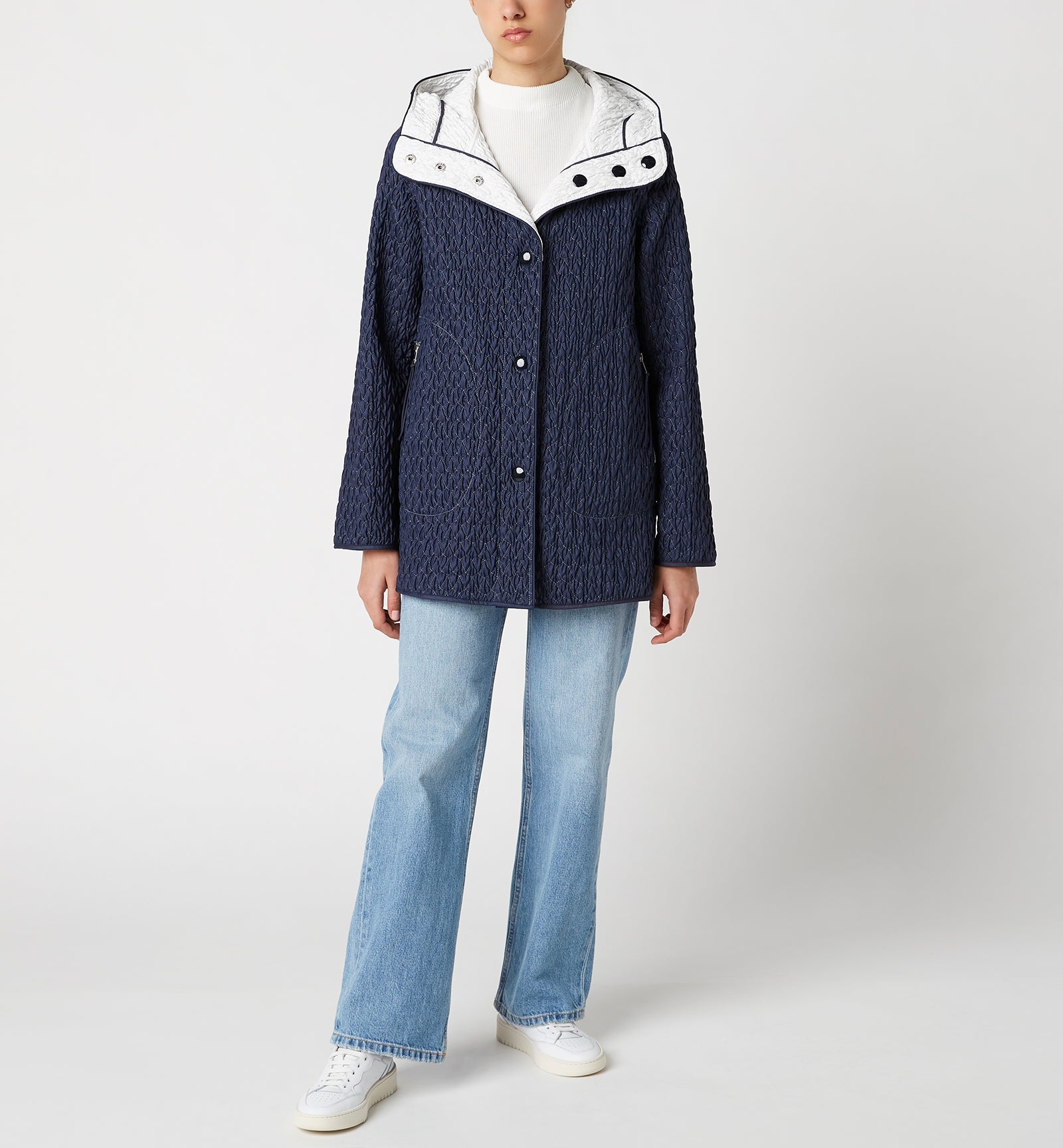 La Canadienne LANCE POLYESTER REVERSIBLE COAT Women