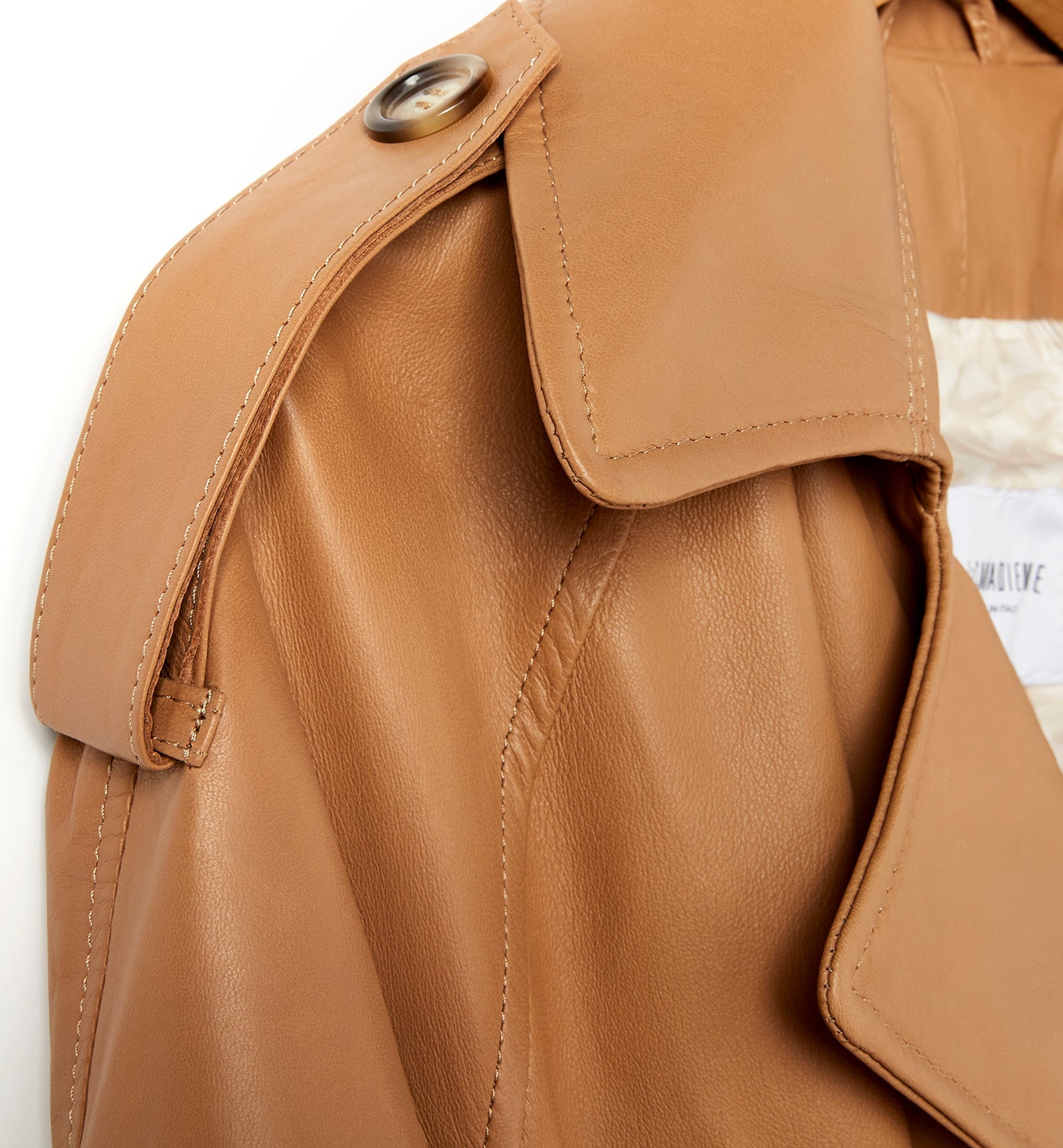 La Canadienne FRESH LEATHER TRENCH COAT Women