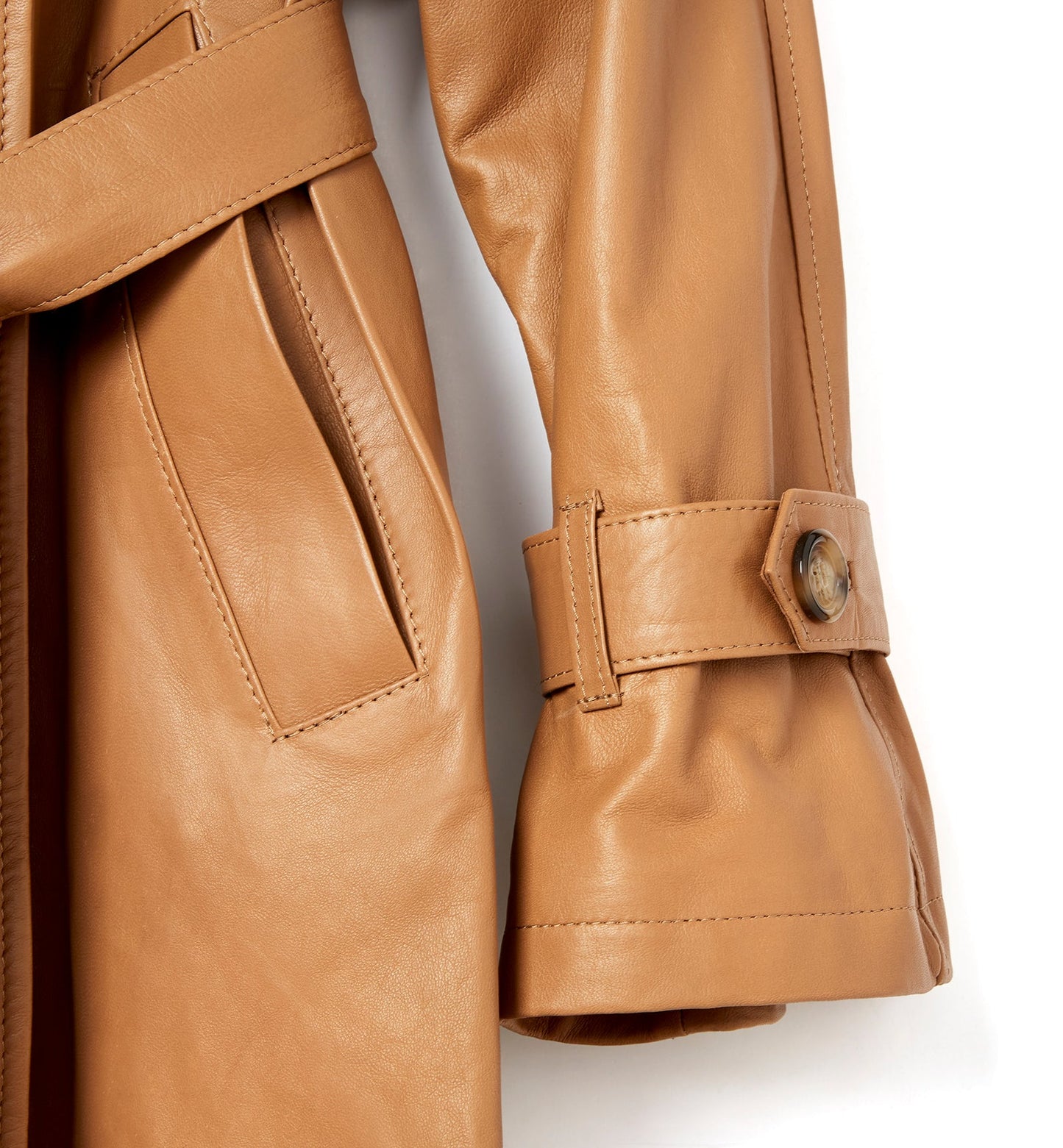La Canadienne FRESH LEATHER TRENCH COAT Women