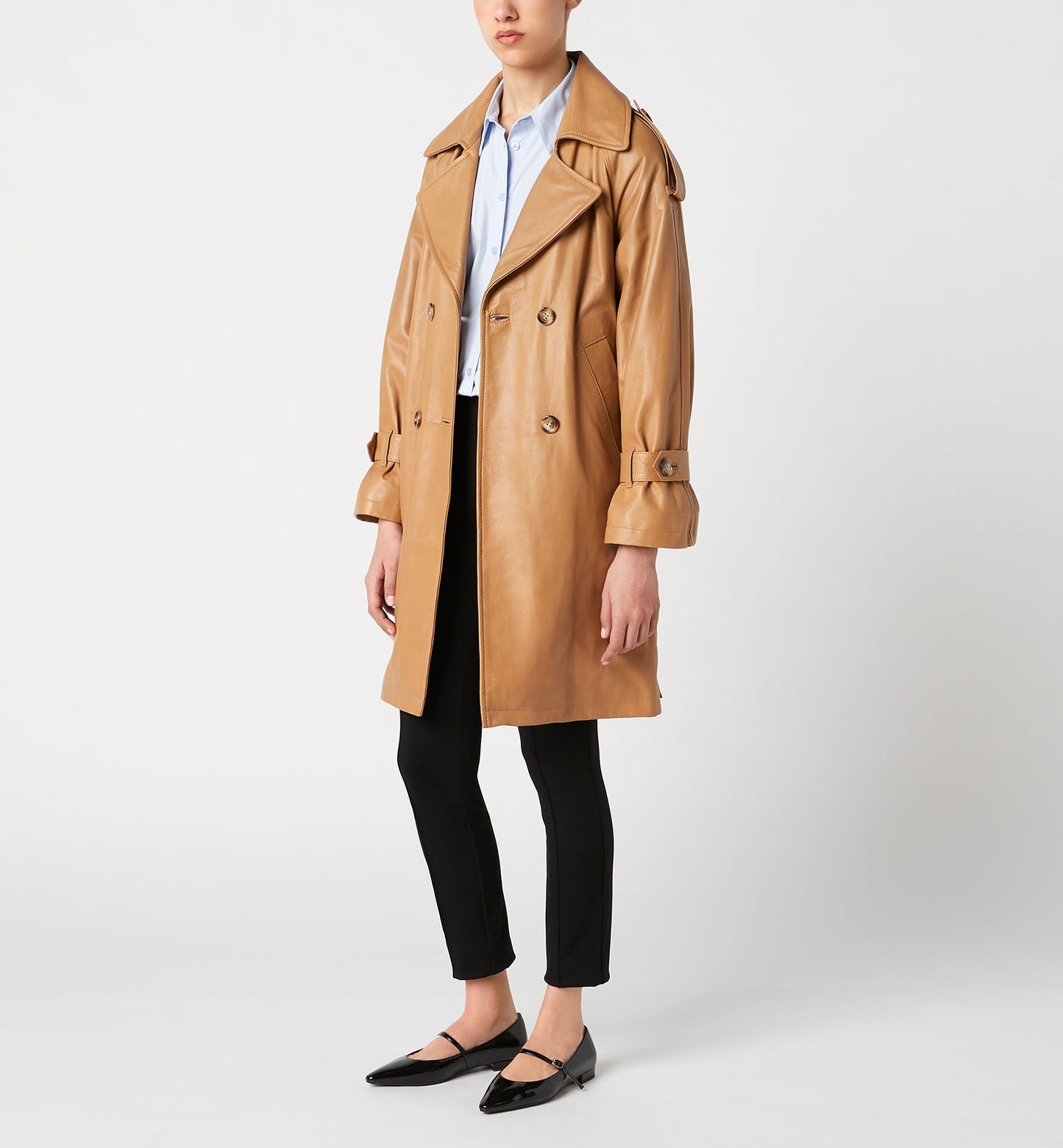 La Canadienne FRESH LEATHER TRENCH COAT Women
