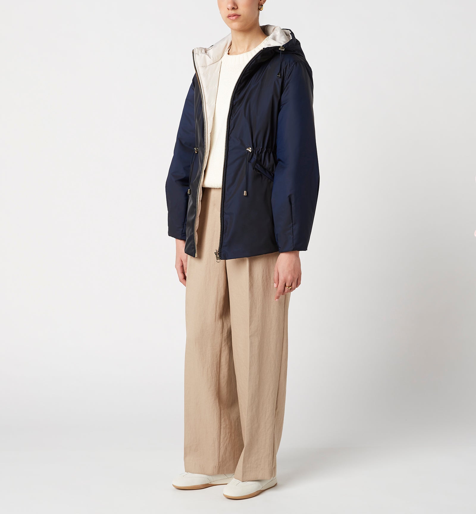 La Canadienne FIRESIDE POLYESTER REVERSIBLE COAT Women