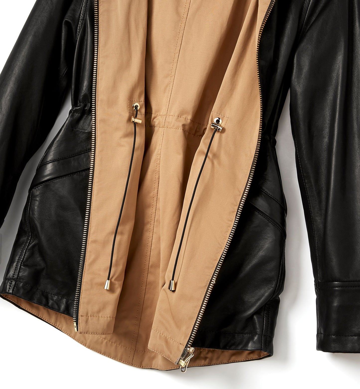 La Canadienne FAROE LEATHER REVERSIBLE COAT Women